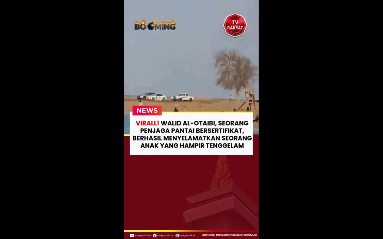 DETIK-DETIK MENEGANGKAN DI PANTAI JEDDAH! 🌊 — Internasional